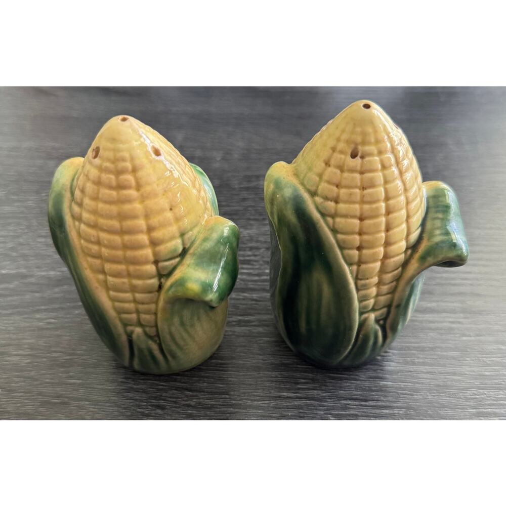Vintage Stanford Corn Salt And Pepper Shakers 1940s - Picture 2 of 7